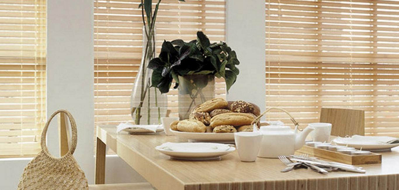 Country Woods® Comedor contemporáneo- Persiana Country Woods HunterDouglas